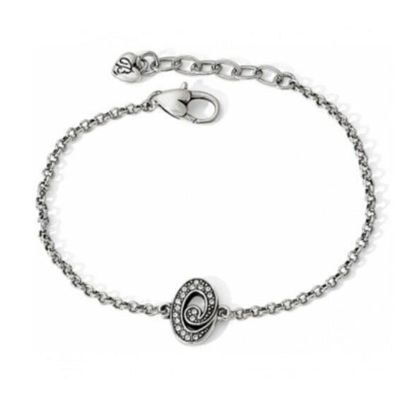 Brighton Metropol Petite Chain Bracelet Silver Plated Minimalist - Picture 1 of 4